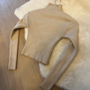 Mock neck sweater